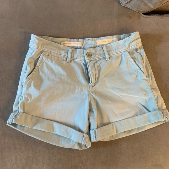 Anthropologie Blue Shorts - Picture 1 of 3
